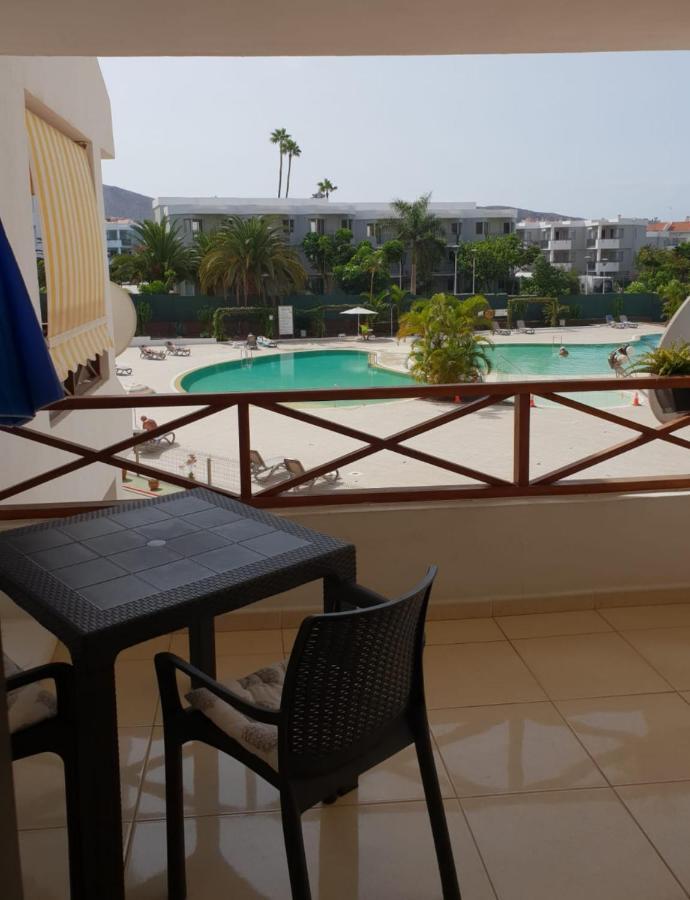 Large Studio Apartment With Lovely Terrace And Wifi Los Cristianos  Ngoại thất bức ảnh